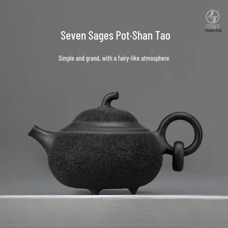 Edenus Ceramic Kung Fu Teapot