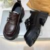 Japanese jk platform heightened loafers women's 2025 autumn and winter new fashion fairy style versatile thick heel small leather shoes