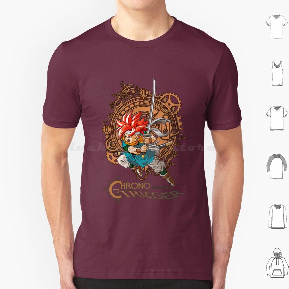 Chrono Trigger 02 Classic T Shirt 6xl Cotton Cool Tee Chrono Trigger Final Fantasy Super Square Enix Video Games Chrono Cross
