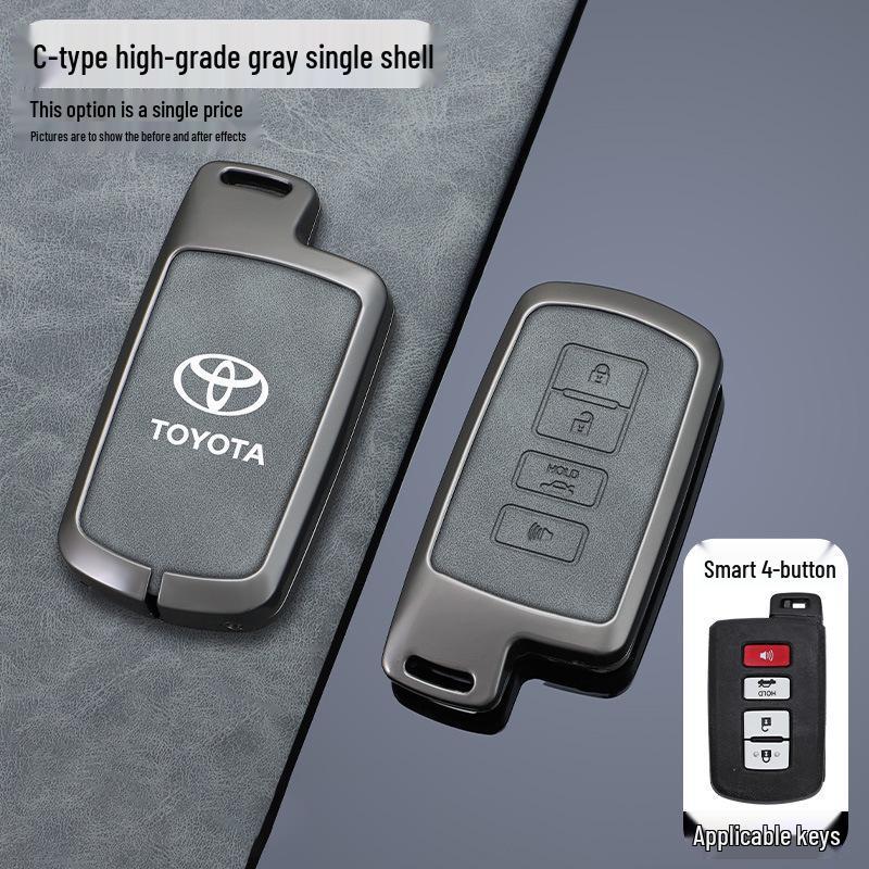 Key Case for 7th Gen Camry, 16-17 Model Land Cruiser, and 17 Model Land Cruiser 4000