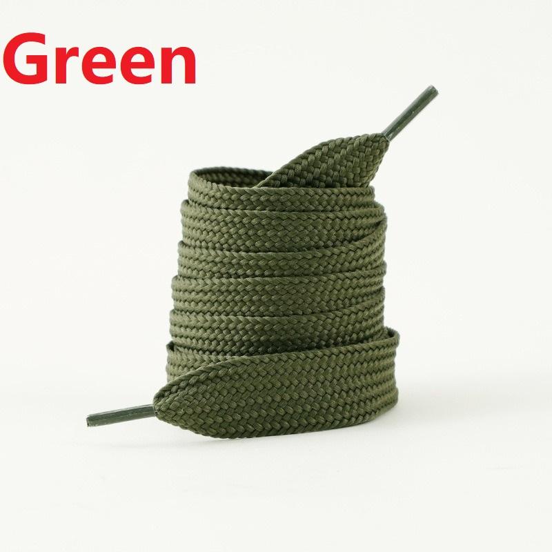 

1 Pair Flat Thicken Weave Craft Off 2cm Wide Shoelaces Black Shoe Laces High Top Sneaker Canvas Shoelace Accessories XIEDr01