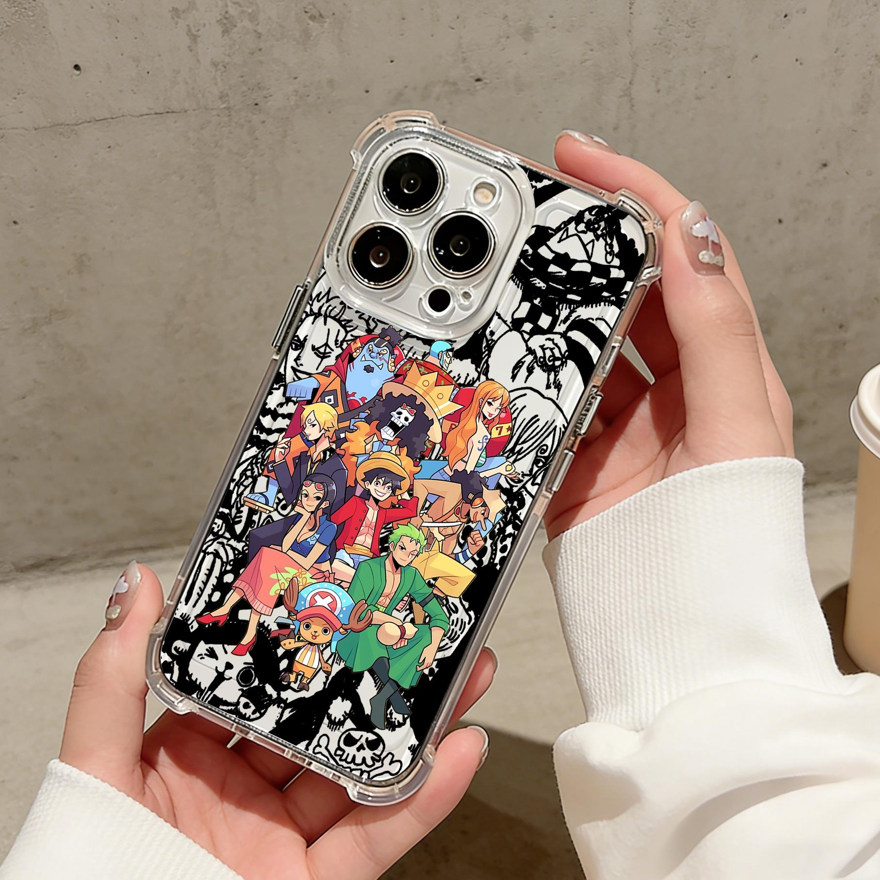 

Anime Luffys Zoros AntiFall Clear Phone Case For Xiaomi Redmi 14C 13C 12C K50 K40 Note 14 13 12 11 10 9S A1 A2 A5 Pro Plus 4G 5G Redmi Note 10 5G