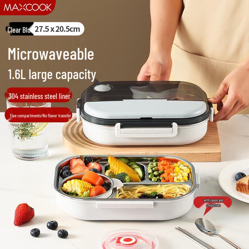Multifunctional 5-Compartment Lunch Box Set