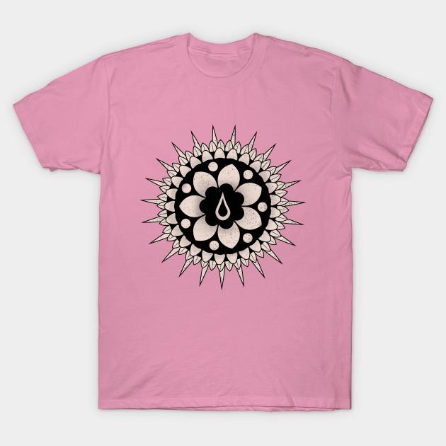 T Shirt Women Mandala Harajuku Print Kawaii Tshirt Summer Short Sleeve Female T-Shirt Top Tee