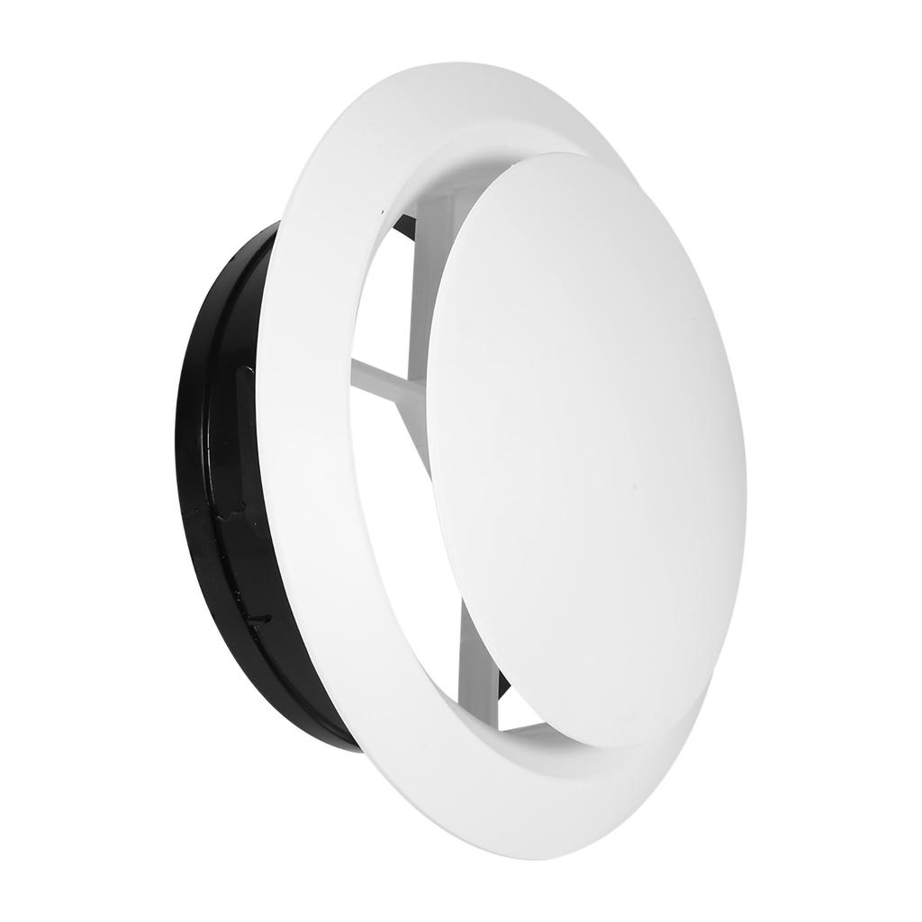 1 buc. Difuzor Tavan Valvă Alimentare Evacuare Gura de Aerisire Anemostat Capac Tubulatură Ventilație ABS 75mm/100mm/150mm/200mm