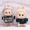 For 15-17cm Labubu Doll Clothes Fashion Clothes Hoodies Doll Clothes Color Match Hoodies Dolls Accessories Cute Decoration Little Cloths