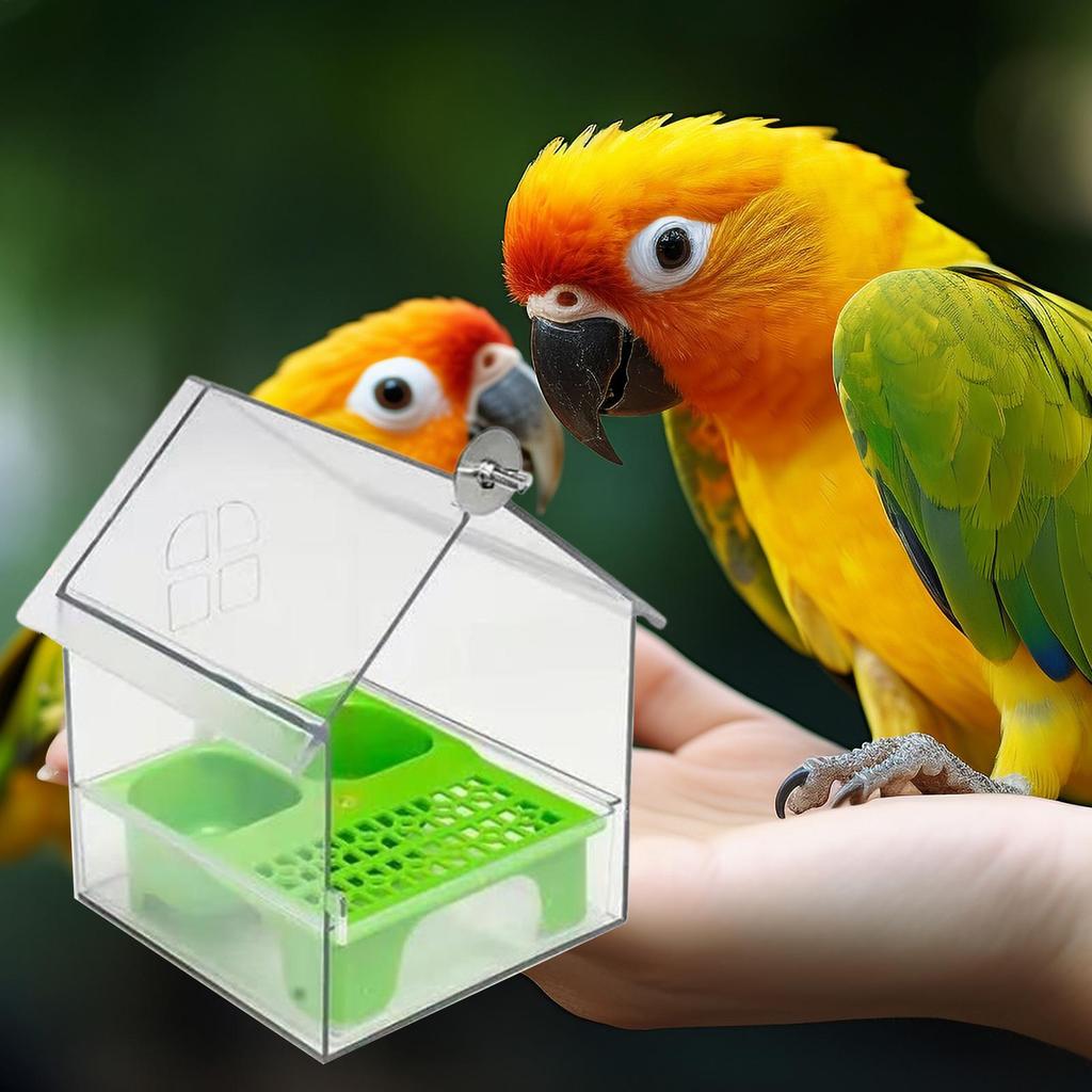 Bird Feeder Birds House For Outdoor, Window Bird Feeder For Wild Birds, Bluebird Bird Feeder House