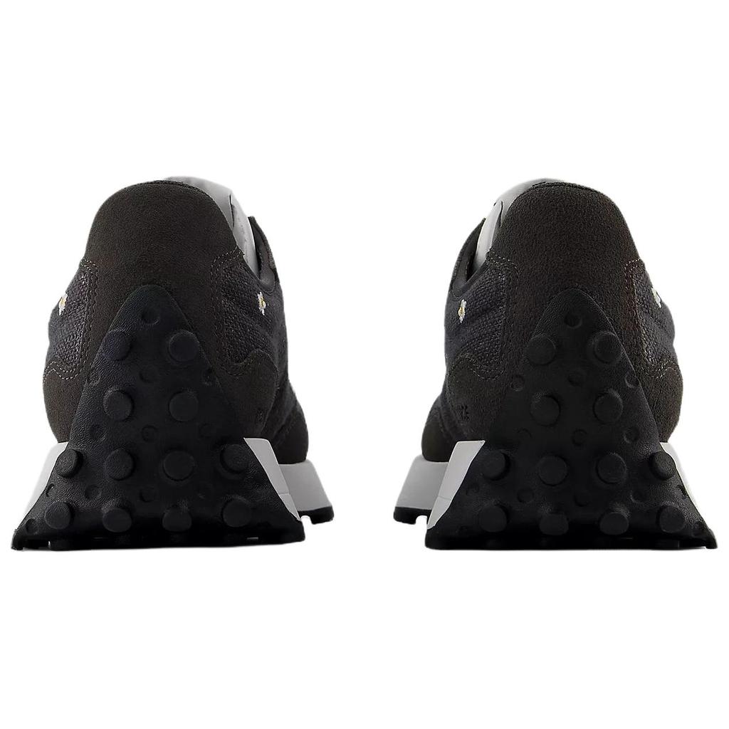 New Balance 327 Black Floral Embroidery Women Sneakers Black-Cement White WS327DCB