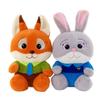 Zootopia Judy Hopps Nick Wilde Plush Fox And Bunny Toys For Kids With Pp Cotton Filling Gift For Children