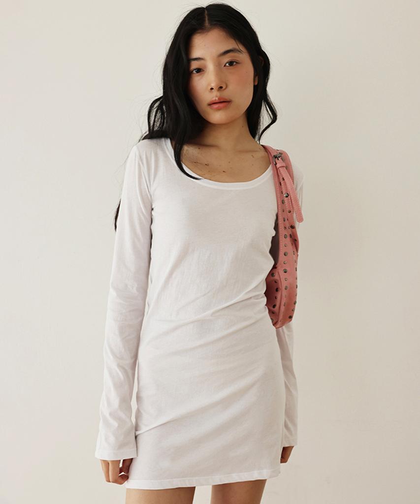 M.M.M Soft Long Tunic_White