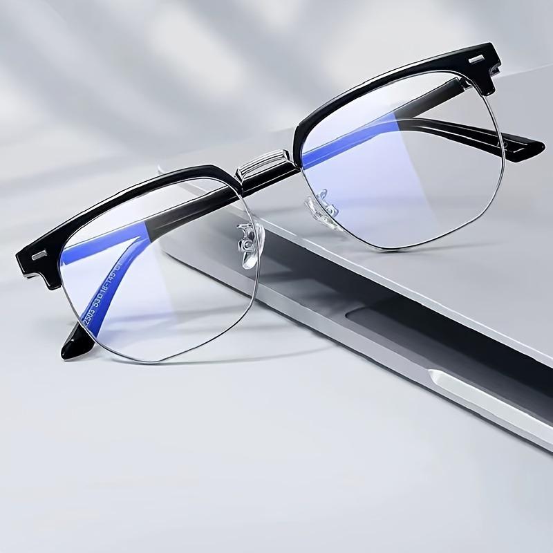 Fashion Anti Blue Light Glasses Classic Women Square Removable Lenses Anti Radiation Eyeglass for Men and Women