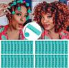 10pcs Hair Curlers Perm Rods Sets Short Cold Wave Rods Hair Curler No Heat Perming Rods Hair Curling Rollers Curling Hairs Tools