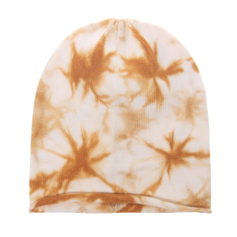 

Внешняя торговля осень и зима новая шапка из шерсти тай-дай женская европейская и американская мода хип-хоп ретро вязаная шапка шерстяная шапка-пуловер M（56-58cm） оранжевый