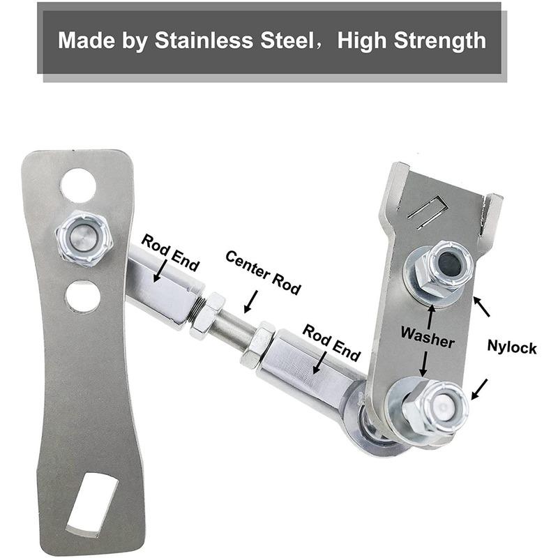 2X Transfer Case Linkage Kit Fits For Jeep Cherokee XJ Comanche MJ 1986-2001 Easy To Install