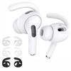 Anti-Slip Silicone Ear Covers for Apple AirPods Pro 2: Shark Fin Design for Secure Fit and Comfort.