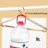 5/10PCS Premium Metal Coat Hanger,Luxury Hanger with 2.2cm Wide Shoulder for Closet,Gold Aluminum Alloy Clothes Rack for Sweater