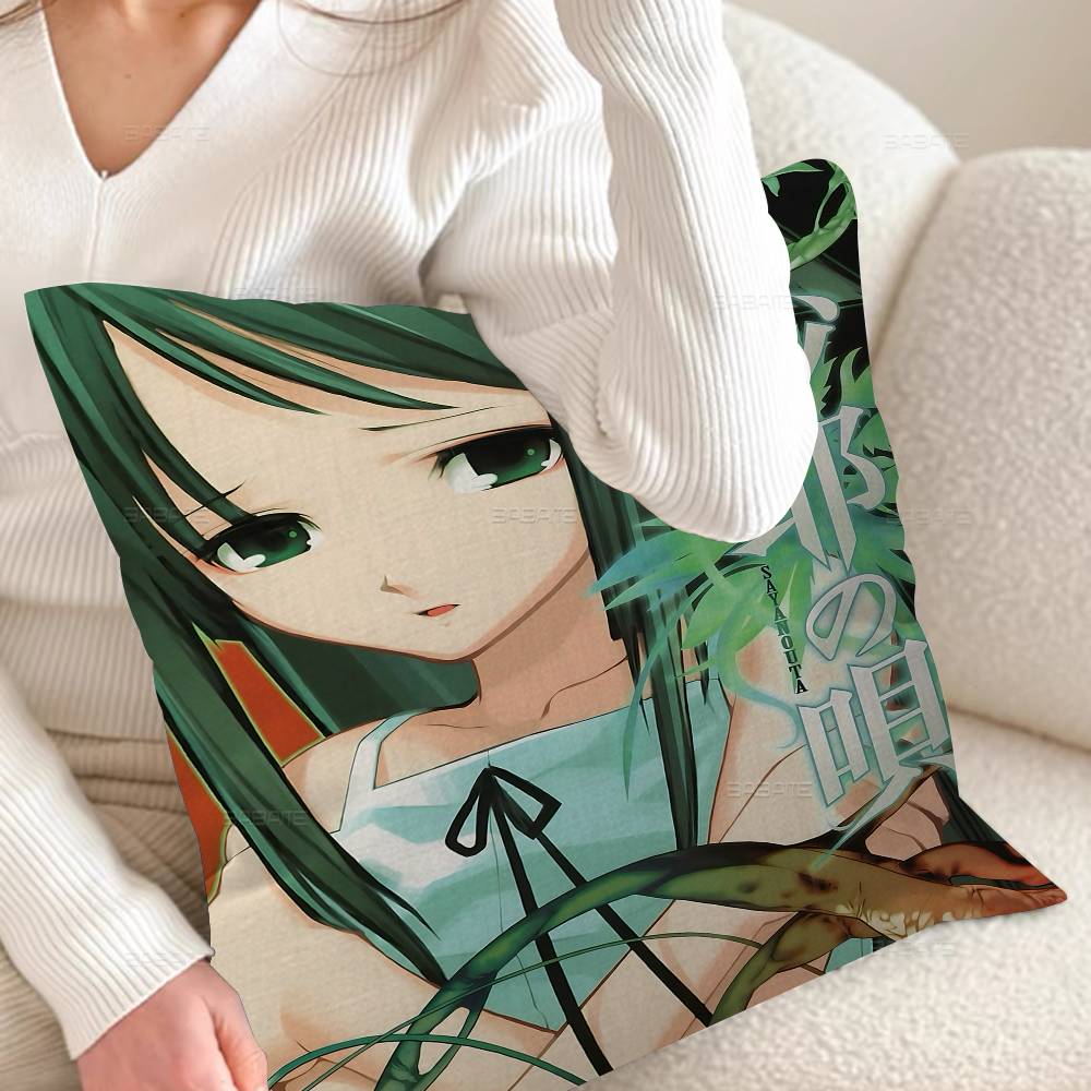 Game The Song Of Saya Pillowcases Home Bedding Decorative Pillow Cover Wedding Super Soft Pillow Case