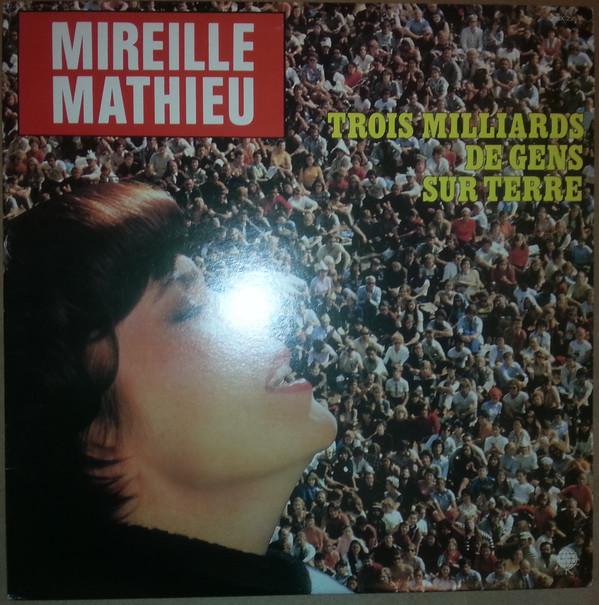 

LP Record MIREILLE MATHIEU Troes Milliards De Gens Sur Terre SUX235V OVERSEAS 1983 Japan Obi Pop Used