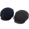Winter Vintage Newsboy Cap Men Herringbone Pattern Women's Beret Autumn Warm For Male Flat Caps Octagonal Hat Elastic Adjustable