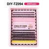 Diy Color Eyelash Extension Kit Thick Simulation D Song Large Capacity False Eyelashes