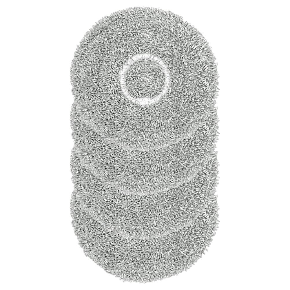 Mop Cloth Replacement for Conga X70 Robot Vacuum Cleaner Washable and Reusable Microfiber Mop Cloth Kit with Multiple Pieces