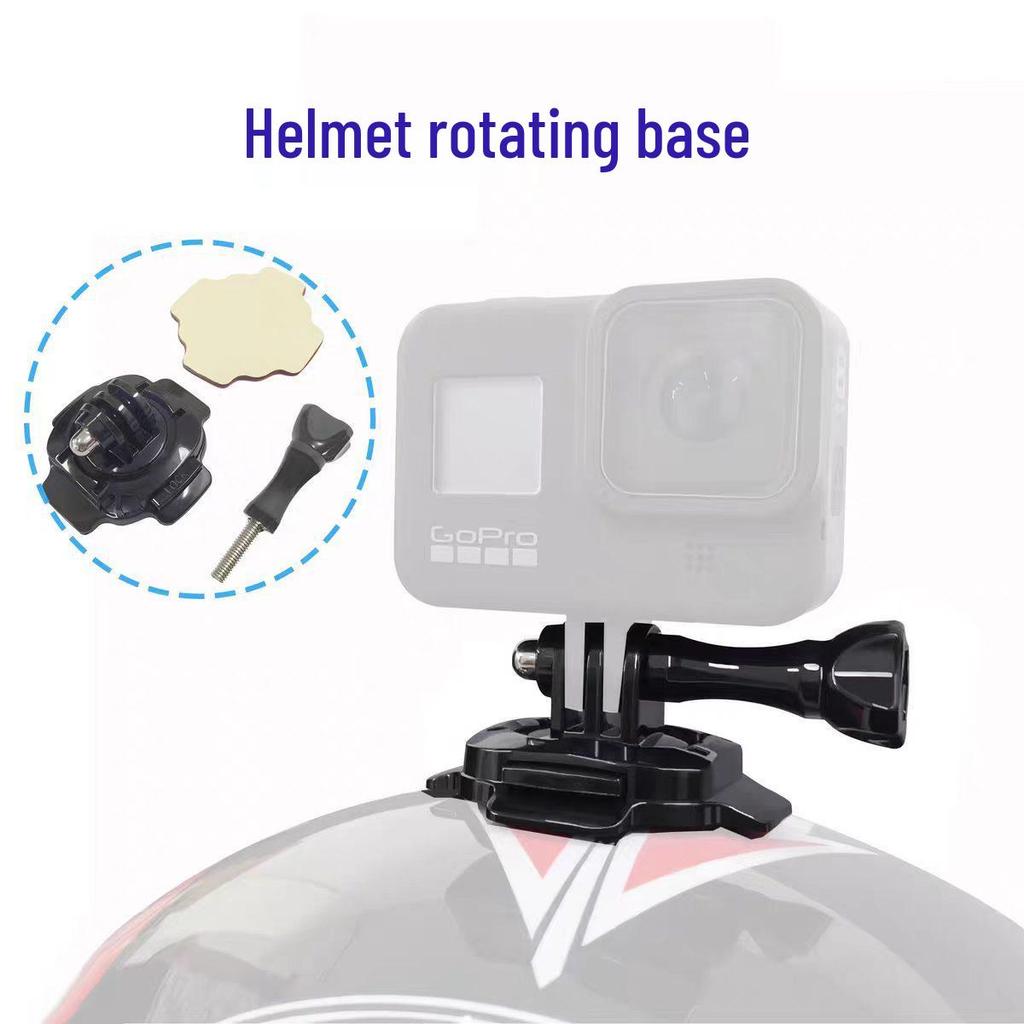 GoPro Helmet 360° Rotary Mount for Sports Camera - Motorcycle Accessory