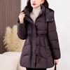 Fashion Winter Coat Female Clothes Hooded Thick Warm Casual Winter Jacket Women's Parkas