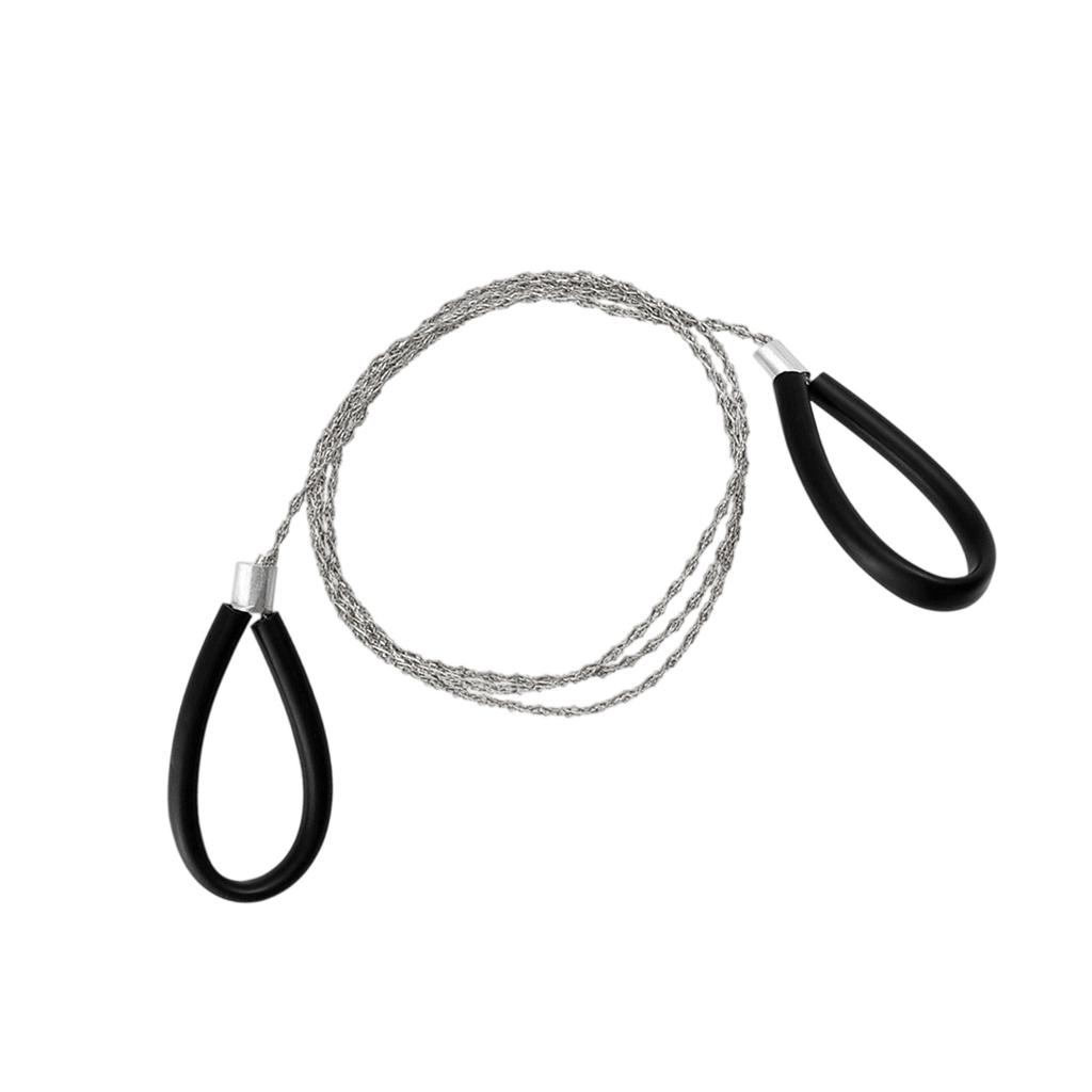 4 Ply Braided Steel Wire Handsaw Manual Operation Cutting Tool For Wood Metal Plastic Outdoor Home Improvement Projects