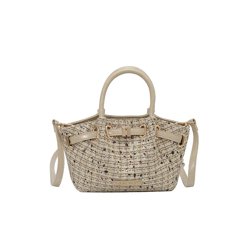 Design su Piccola Scala, Borsa da Lavoro a Lusso Leggero, Borsa a Spalla Singola Crossbody Stile Xiao Xiang