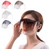 Splash Proof Face Shield Full Face Protection Mask Anti-Fog Clear Face Mask Reusable Splash Guard for Kitchen Cooking Grinding Cutting