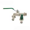 1 Bucată Robinet Apă Aliaj Zinc 1/2'' 3/4'' Mâner Pârghie Rotativ Exterior & Interior Robineți Alimentare Udare Robinet cu Bilă Unelte Grădină