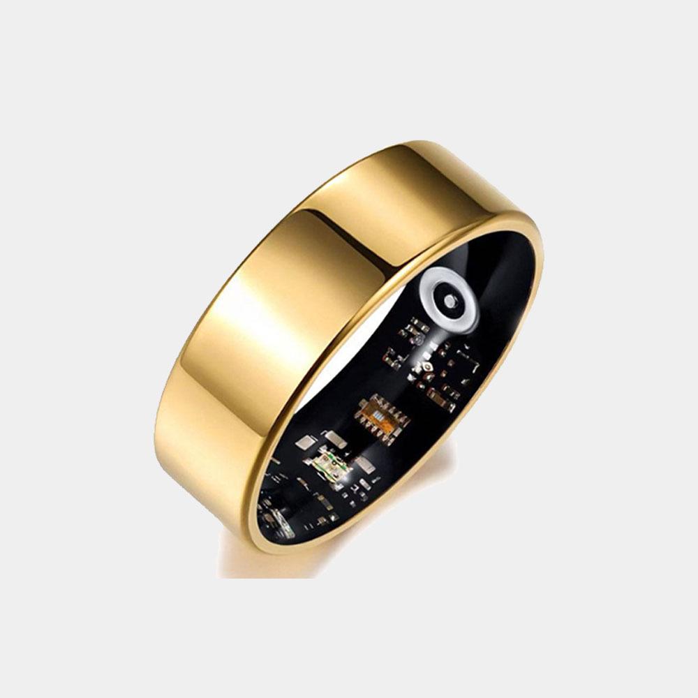Unisex Waterproof Smart Fitness Ring: Heart Rate & Blood Oxygen Tracker, Multi-Mode Sport Accessory
