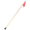 Kayak Flag Aluminum Flagpole Nylon DIY Kayak Safety Flag with Base Kit for Canoe Outdoor