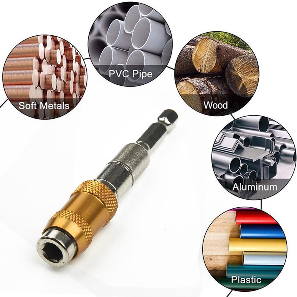 Echipament de extindere a vârfului de burghiu cu șurub hexagonal de 1/4''