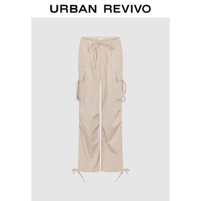 UR Women's Tied Wide-Leg Cargo Pants