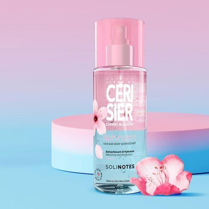 Brume Parfumée - Solinotes - Fleur de Cerisier - 250ml - Eau fraîche - Femme - Florale