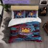 West Ham United Calcio Set Biancheria da Letto 3 Pezzi Morbido Set Copripiumino con Federe Set Decorazione Camera da Letto per la Casa