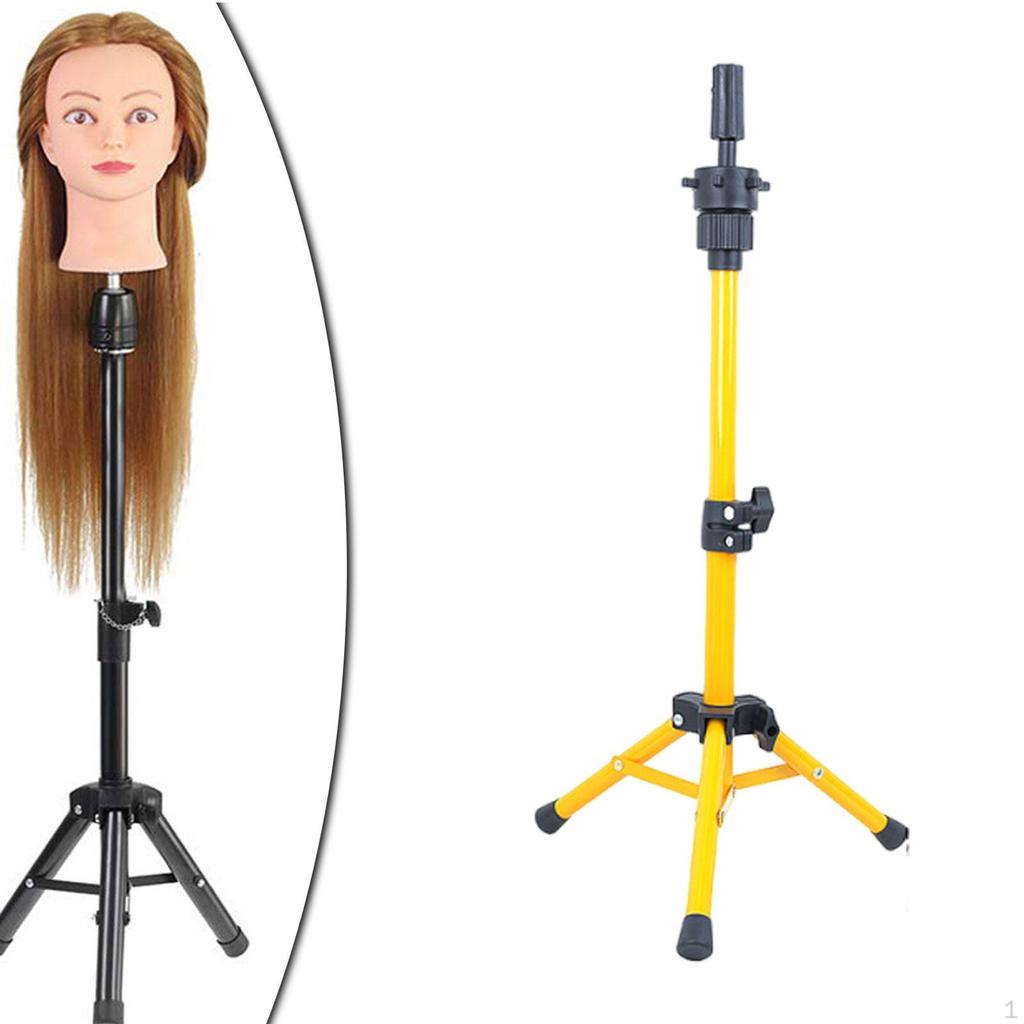 Mannequin Head Stand Adjustable Durability, Sturdy Premium Practical, Professional, Easy to Use Wig