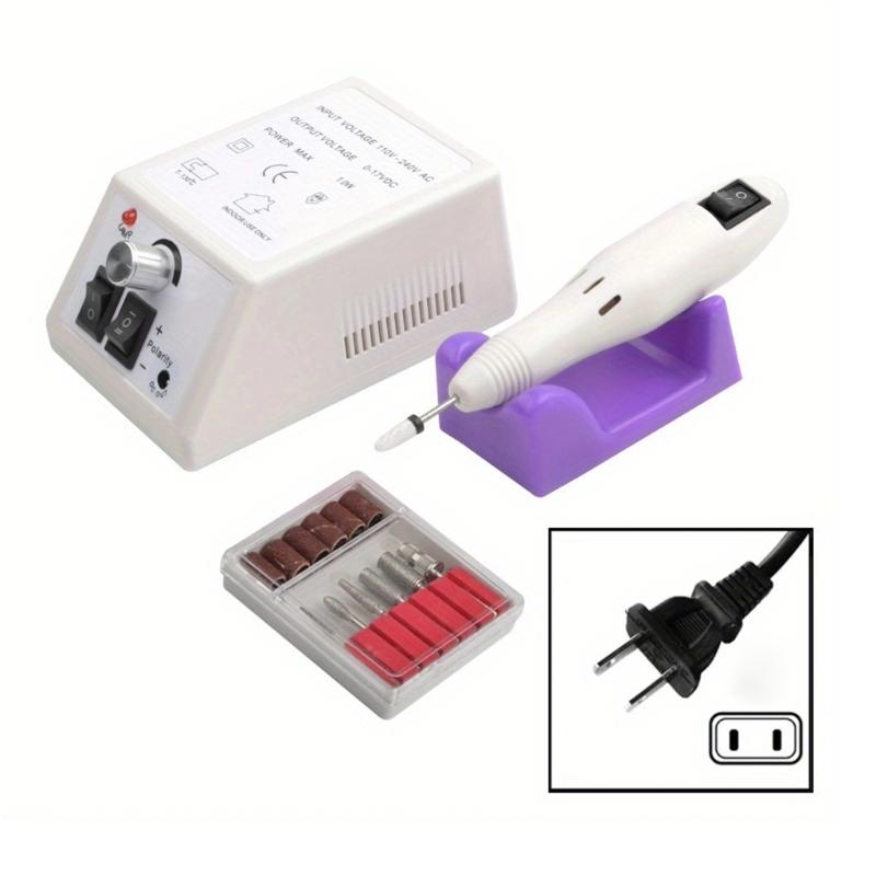 Electric Nails Drill Machine Nails Drill Nails File Drill Set Nail Polishing Machine with Adjustable Speed for Nails
