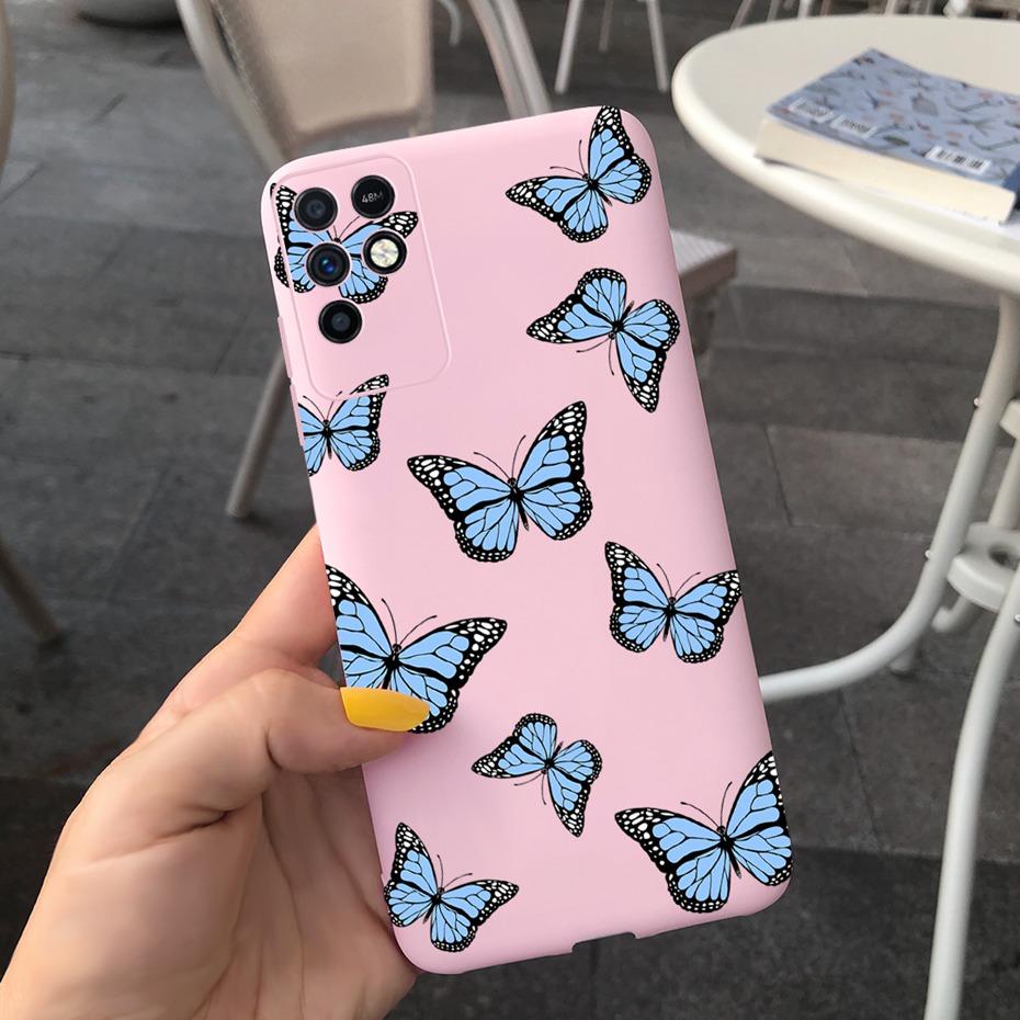 For Infinix Note 10 Case Note 10 Pro Beautiful Girl Flower Pattern Phone Case Soft Silicone Cover For Infinix Note10 Pro 10 Pro