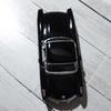 KINSMART134 Chevrolet Corvette 1957 Black Pullback Diecast Car