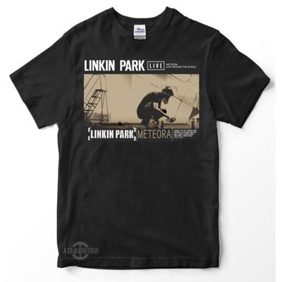 Tricou Premium Linkin ParkMETEORA/linkin Park Band Metallica/acdc pentru Bărbați și Femei, Casual și Confortabil, Imprimat