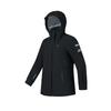 Fila Moisture Wicking Hooded Two Piece Inner Liner Waterproof Windproof Warm Jacket Women Jacket Deep-Black A11W447907FBK