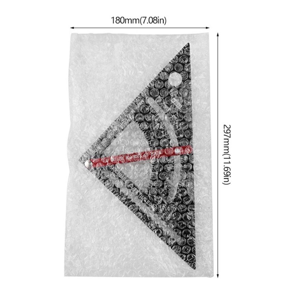 Aluminium Alloy Carpenter Square Layout Tool Woodworking Tools Aluminium Alloy