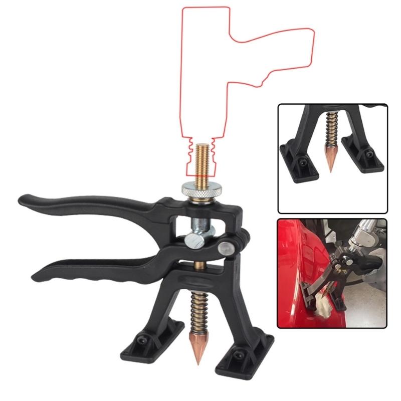 Professional Vehicle High Strength Metal and Plastic Auto Dent Puller Remover With Multiple Attachments for Fast Repairs