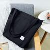 KALIDI FANCY FOREST Damen Große Kapazität Canvas Tragetasche, Umhängetasche, Muttertasche, Schultertasche, Einfarbige, für Schule oder Arbeit, mit Reißverschluss