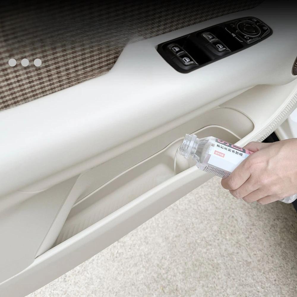 Für Ora 5 2026 Auto Türschlitz Aufbewahrungsbox Matte TPE Wasserdichte Aufbewahrungsmatte Becherhalter Innenzubehör
