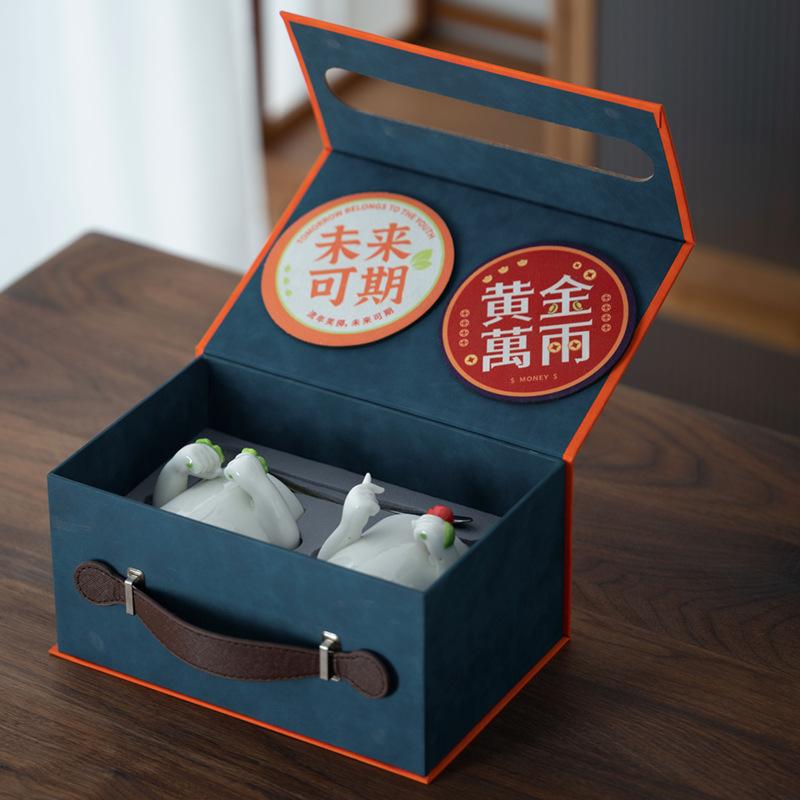 Creative Couple Ceramic Cup Cute Girlfriend Water Cup Home Office Coffee Cup Than Heart Lucky Grass Cup