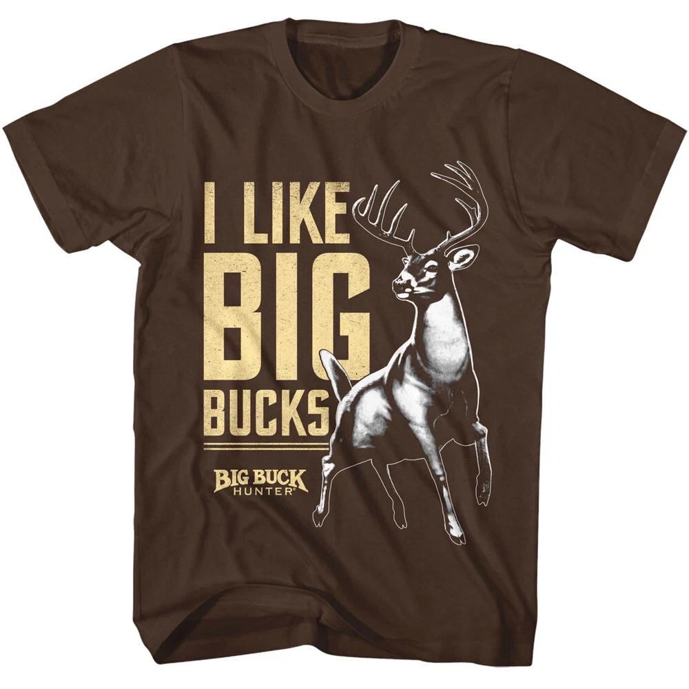 Big Buck Hunter Video Game I Like BIG BUCKS & I Cannot Lie Men s T Shirt 2XL