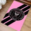 1pc Inter Miami CF Print Area Rug - Soft,Washable Non-Slip Indoor Mat for Office Chairs,Living Room,Home Office Decorative Rug